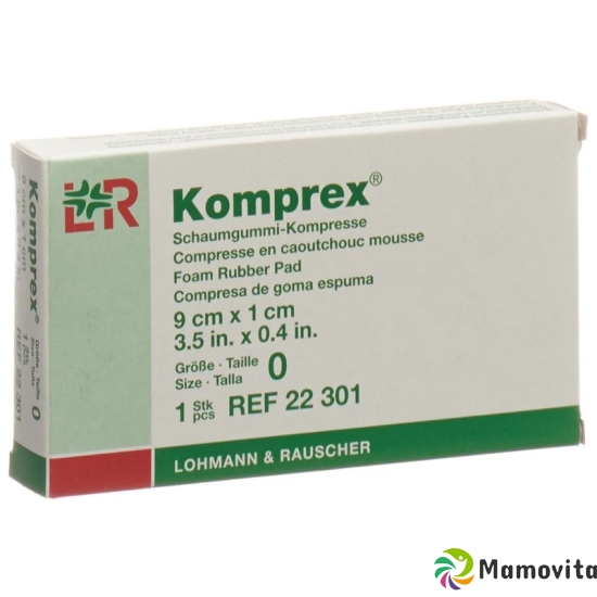 Komprex Schaumgummi Kompressen 9cm x 1cm buy online