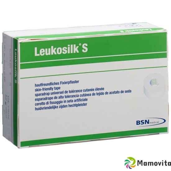 Leukosilk S Heftpflaster 9.2mx5cm Weiss 6 Stück buy online