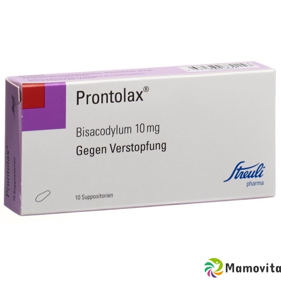 Prontolax 10mg 10 Zäpfchen buy online