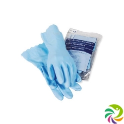 Sanor anti allergy gloves PVC XL blue 1 pair