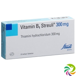 Vitamin B1 Streuli Tabletten 300mg 20 Stück