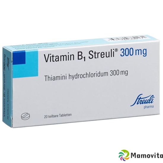 Vitamin B1 Streuli Tabletten 300mg 20 Stück buy online