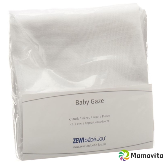 Zewi Baby Gaze 9/7 Windeln 60x60cm 5 Stück buy online