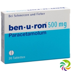 Ben U Ron 500mg 20 Tabletten