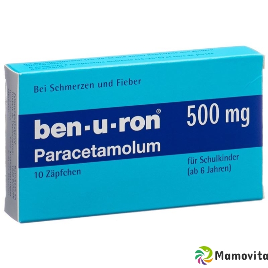 Ben U Ron 500mg 10 Zäpfchen buy online