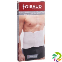 Gibaud Leibgürtel Velcro 24cm 76-90cm Weiss