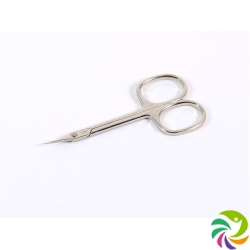 Maltese cuticle scissors curved 9cm No 4