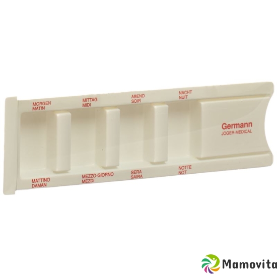 Germann Daily Drug Disp White/red lettering buy online