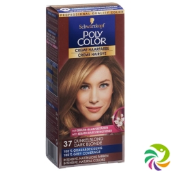 Polycolor Creme Haarfarbe 37 Dunkelblond 90ml