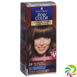 Polycolor Creme Haarfarbe 39 Hellbraun 90ml