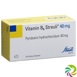 Vitamin B6 40mg 100 Tabletten