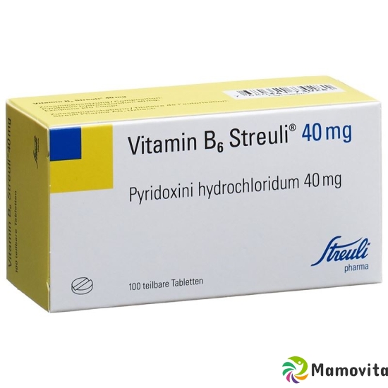 Vitamin B6 40mg 100 Tabletten buy online