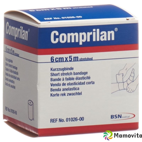 Comprilan Kompressionsbinde Kurzem Zug 5mx6cm buy online