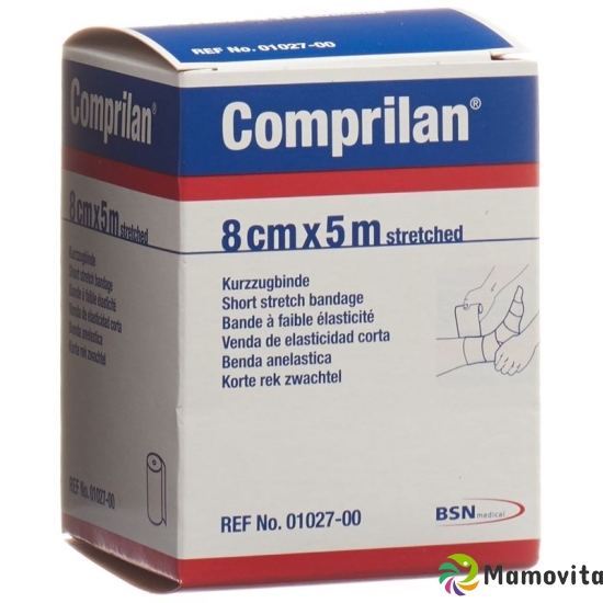 Comprilan Kompressionsbinde Kurzem Zug 5mx8cm buy online