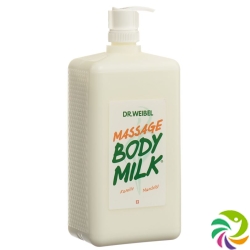 Weibel Balsam Massage Bodymilk Flasche 1000ml