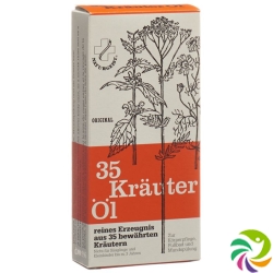 Naturgeist Original 35 Kräuter Öl Glasflasche 80ml