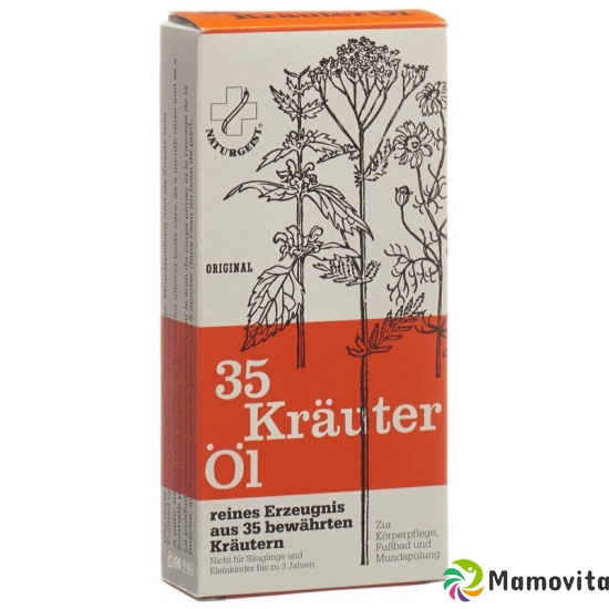 Naturgeist Original 35 Kräuter Öl Glasflasche 80ml buy online