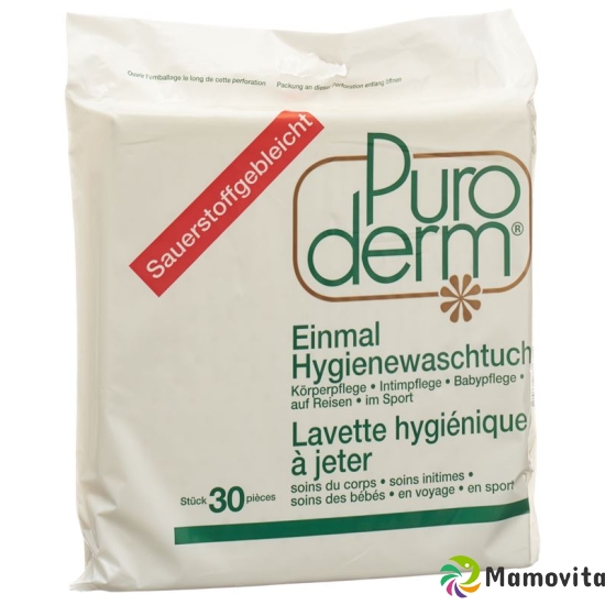 Puroderm Einmal Hygienewaschtücher 30 Stück buy online