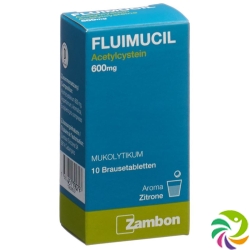 Fluimucil 600mg 10 Brausetabletten