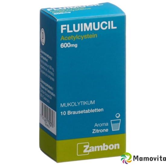 Fluimucil 600mg 10 Brausetabletten buy online