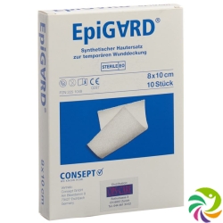 Epigard Folien 8x10cm Steril 10 Stück