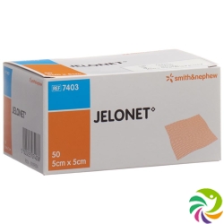 Jelonet Paraffingaze 5cmx5cm 50 Stück