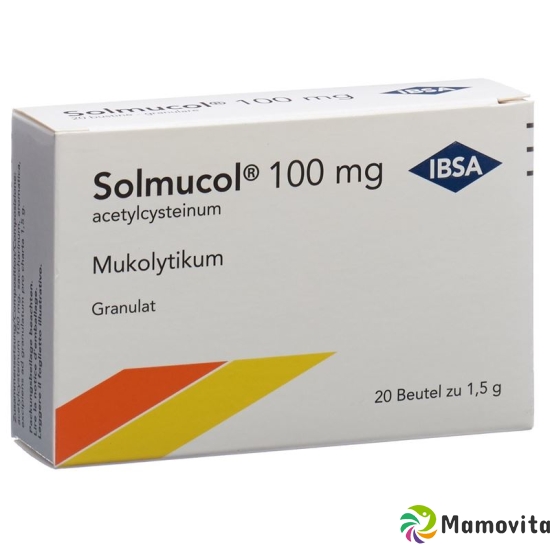 Solmucol 100mg 20 Beutel buy online