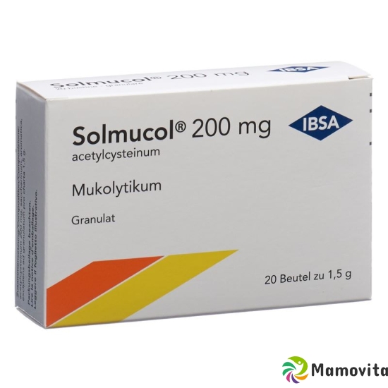 Solmucol 200mg 20 Beutel buy online