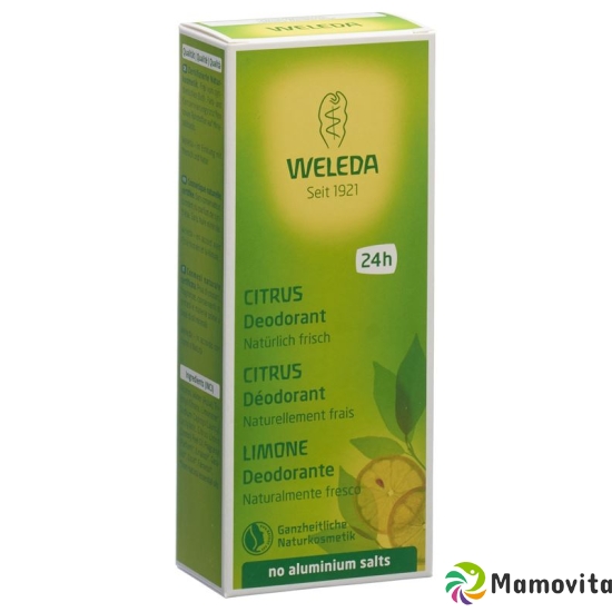 Weleda Citrus Deodorant Spray 100ml buy online