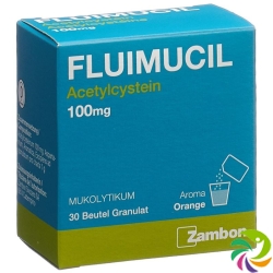 Fluimucil Granulat 100mg Kind Beutel 30 Stück