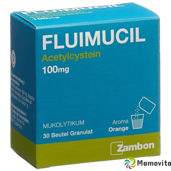 Fluimucil Granulat 100mg Kind Beutel 30 Stück buy online