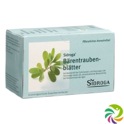 Sidroga Baerentraubenblätter Tee Beutel 20 Stück