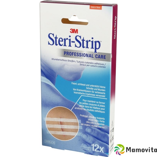 3M Steri Strip 6x100mm Weiss Verstärkt 10x 12 Stück buy online