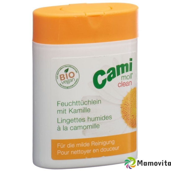 Cami Moll Clean Feuchttücher Box 40 Stück buy online