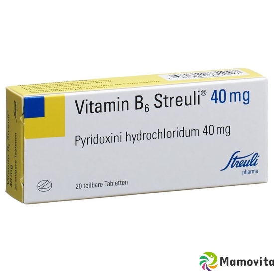 Vitamin B6 Streuli Tabletten 40mg 20 Stück buy online