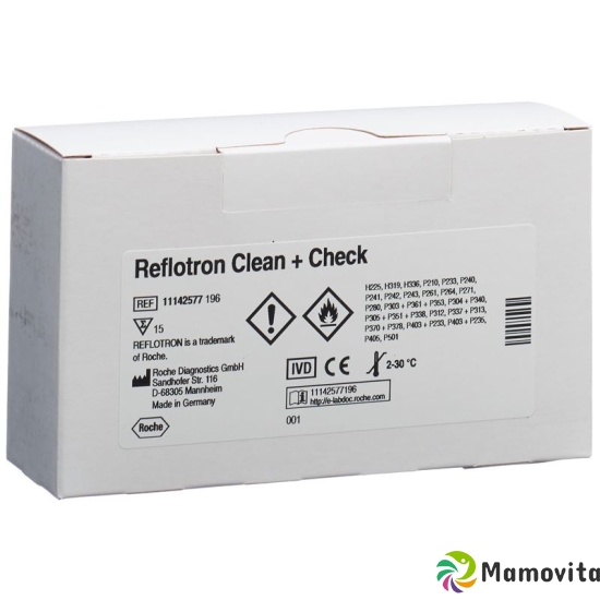 REFLOTRON Clean + Check Qualitätskontr 15 pcs buy online