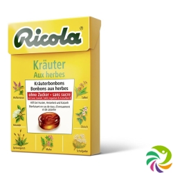 Ricola Kräuter Kräuterbonbons ohne Zucker 50g