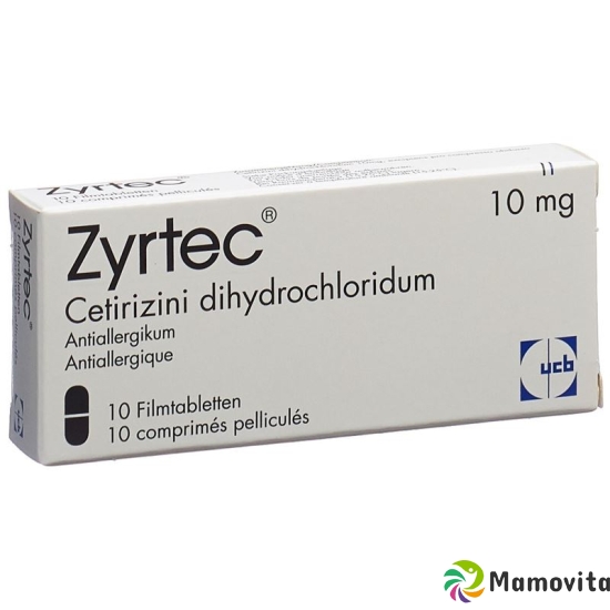 Zyrtec 10mg 10 Filmtabletten buy online