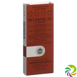 Mucokehl Tabletten D 5 20 Stück