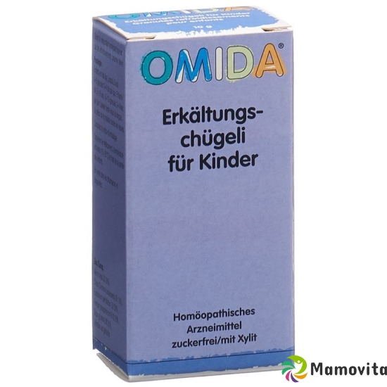 Omida Erkältungschuegeli Kind ohne Zucker 10g buy online