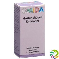 Omida Hustenchuegeli Kind ohne Zucker 10g