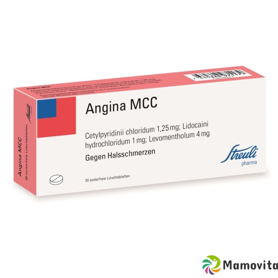 Angina Mcc Streuli Lutschtabletten 30 Stück buy online