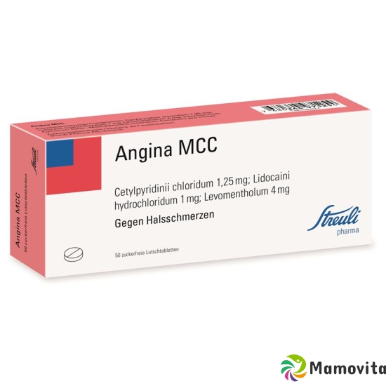 Angina Mcc Streuli Lutschtabletten 50 Stück buy online