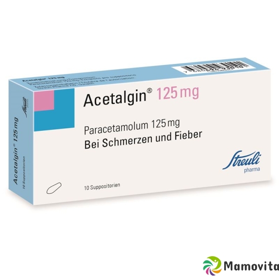 Acetalgin 125mg 10 Zäpfchen buy online