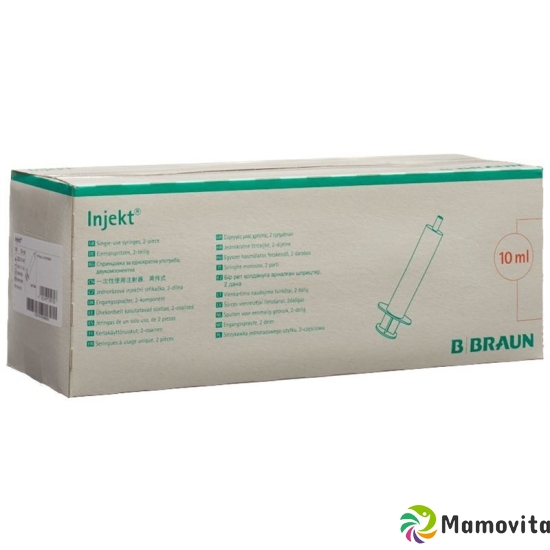 Braun Injektionsspritze 10ml Luer 2-teilig Exzentrisch 100 Stück buy online