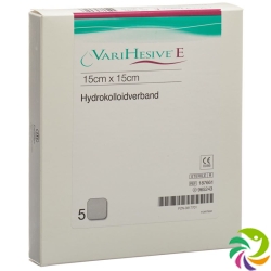 VariHesive E Hydrokolloidverband 15x15cm 5 Stück