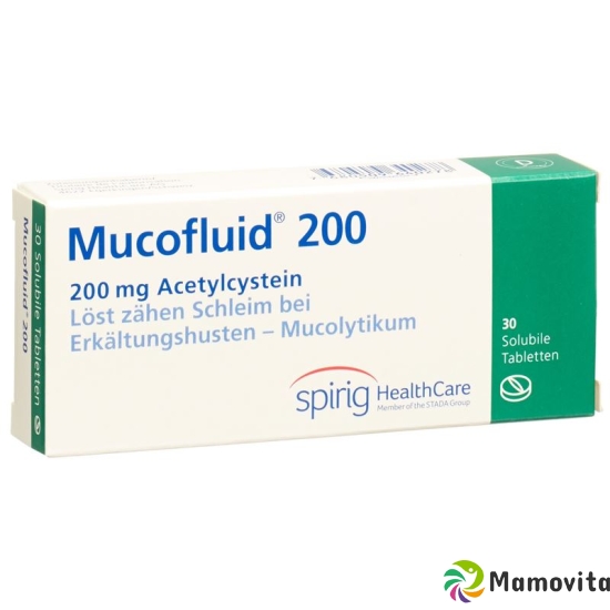 Mucofluid 200mg 30 Tabletten buy online