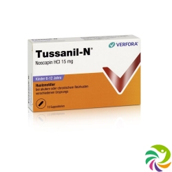 Tussanil N 15mg Kinder 10 Zäpfchen