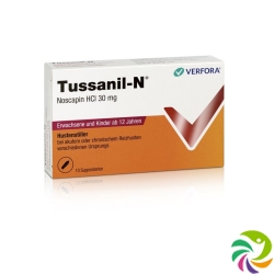 Tussanil N Zäpfchen 30mg Erwachsene 10 Stück