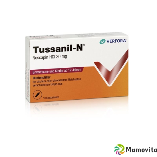 Tussanil N Zäpfchen 30mg Erwachsene 10 Stück buy online